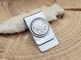 Buffalo Nickel Coin Money Clip