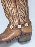 20 Gauge Brass Boot Bracelet