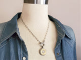 20g Paperclip Chain Toggle Necklace