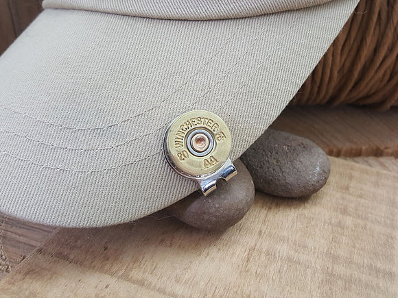 20 Gauge Shotshell Golf Marker - Hat Clip