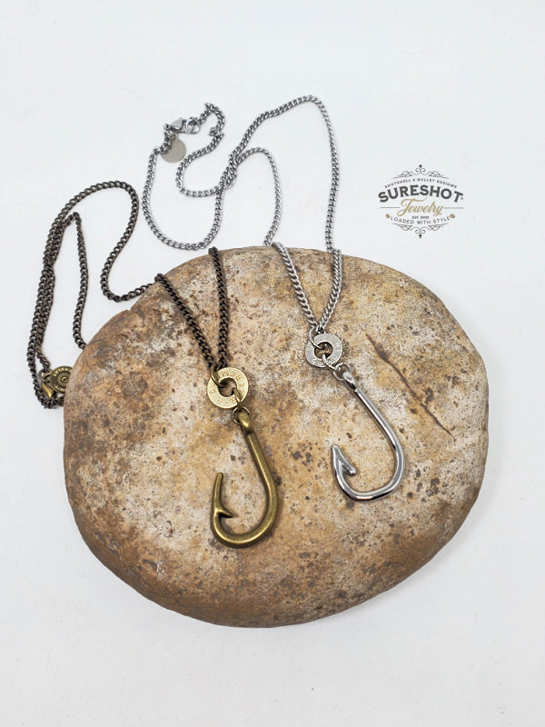 Fishing Necklace - Bullet Necklace - Jewelry for Men - SureShot